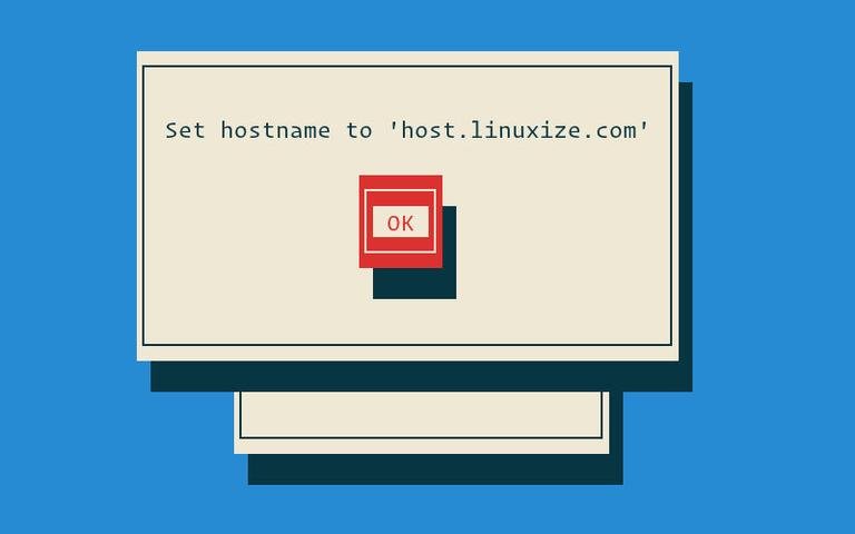 CentOS set hostname