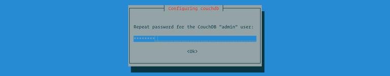 CouchDB Confirm Password