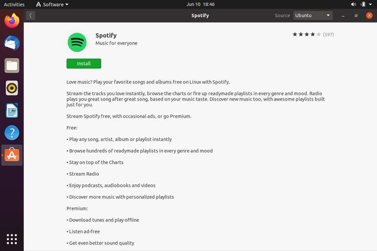 download spotify in ubuntu