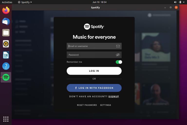 spotify app ubuntu